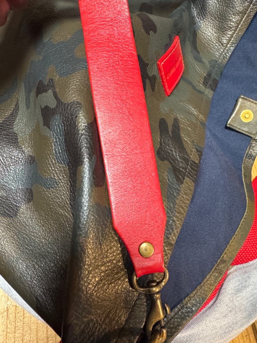 Parker Thatch leather Camo Bag - Picture 8 of 8